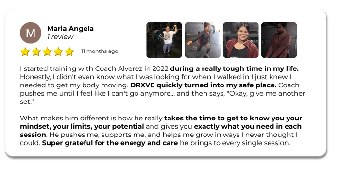 Angela - DRXVE Training Review -