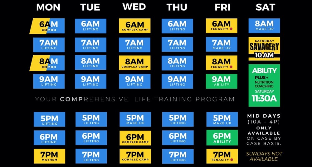 CROP DAYS SCHEDULE 2025X