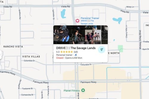 DRXVE MAP - THE SAVAGE LANDS preston pasadena