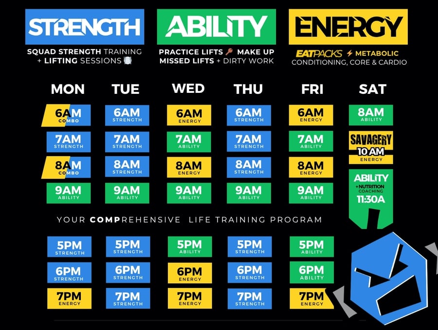 SCHEDULE DRXVE GO30 - WINTER 2025 ALL