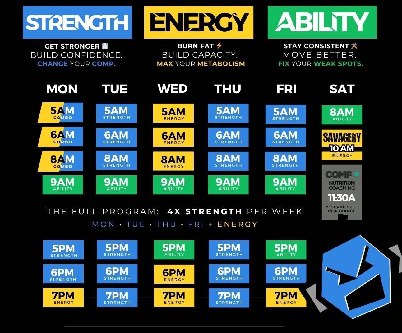 SCHEDULE DRXVE GO3O - SPRING 2026