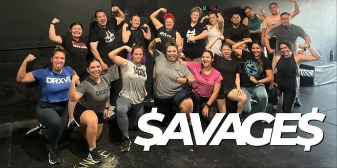 DRXVE Training Clients posing after Boot Camp in The Savage Lands on Preston and Vista Rd in Pasadena, TX