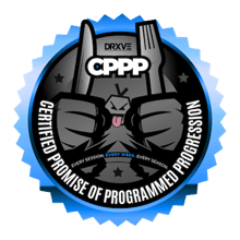 Official Seal for DRXVE's Training Progress Guarantee called the Certified Promise of Programmed Progression or CPPP Official Seal for DRXVE's Training Progress Guarantee called the Certified Promise of Programmed Progression or CPPP