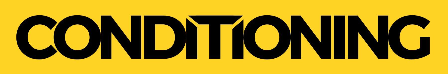 CONDITIONING SERVICE LOGO  LONG