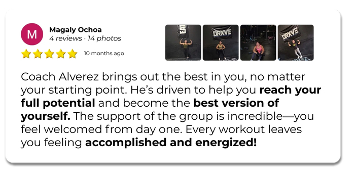 DRXVE Training Review - Magaly