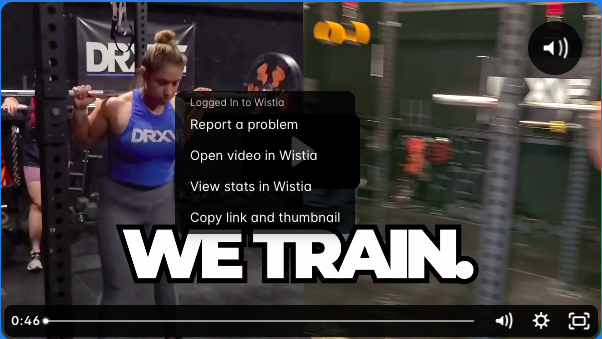 WE TRAIN VIDEO Placeholder